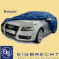 Preview: Bavaria-Autoabdeckhaube Art.-Nr. MV 210 für Minivans mit 380 - 410 cm Länge und Höhe von 155 - 168 cm
